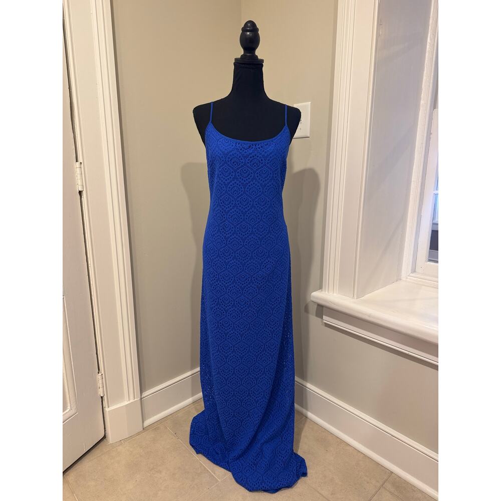 RARE Lily Pulitzer Gorgeous Blue Maxi Dress